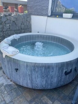 INTEX Vířivka pro 6osob Pure Spa - Bubble Greywood Deluxe