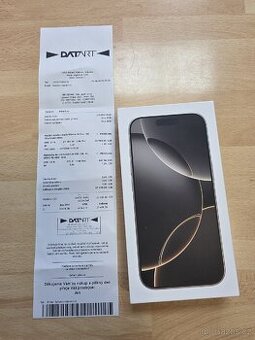 IPhone 16 pro 128GB zlatý nový nerozbalený