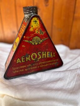 Originální plechovka Aeroshell