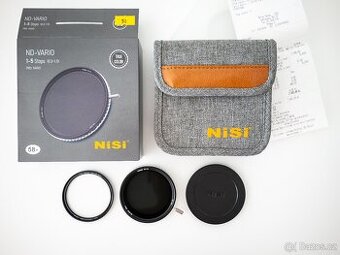 📷 NiSi ND Vario PRO Nano 1–5 stop + NiSi PRO Protect 58mm