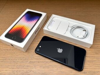 Apple iPhone SE (3. generace, 2022) 256 GB, temně inkoustový