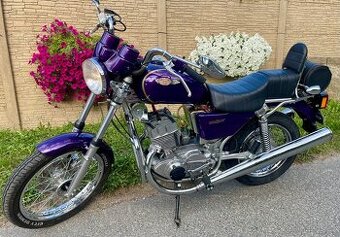 350 Chopper s alarmem, el. startérem, TP ČR