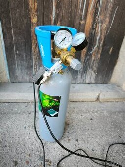 Kompletní CO2 set s 5 l lahví s nočním vypínáním