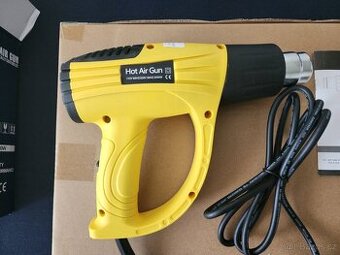 Horkovzdušná pistole 2000 W s LCD displejem