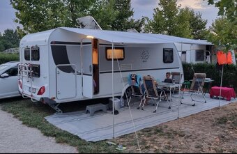 Karavan Knaus Sport 550 FSK, r.8/2016, palandy, Klima….