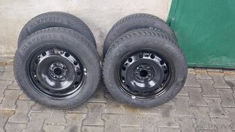 Prodám zimní sadu Škoda Fabia 185/60/15