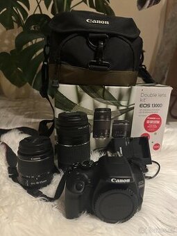 CANON set zrcadlovky a 2 objektivů