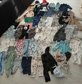 Oblečení zimní 6-9 měsíců