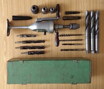 Ruční 2-rychlostní vrtačka METALIS