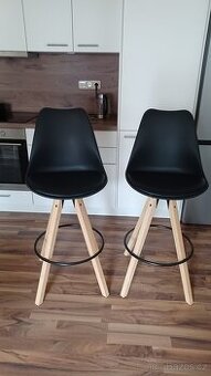 2 barové židle
