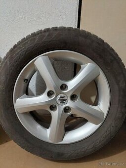 Alu kola originální Suzuki zimní pneu Nexen 205/60 R16