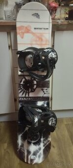 Dětský Snowboard 106 cm+boty boa kolečko velikost 21-21,5 cm