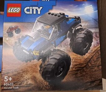 Lego City 60402 Modry monster truck