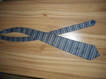 Pánská kravata – značka ORSI - šedá