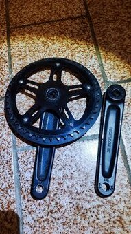 Alu kliky, převodník a střed