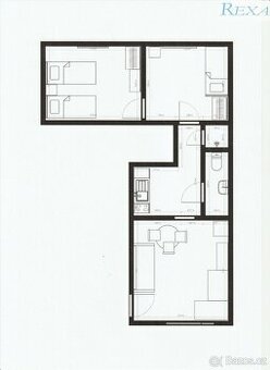 Brno Žabovřesky, Příkrá, byt 3+1, nově po rekonstrukci