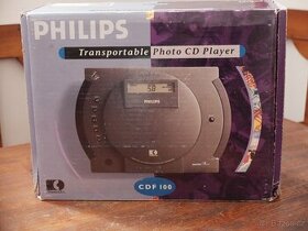 Philips CDF 100 přehrávač CD, retro - 1