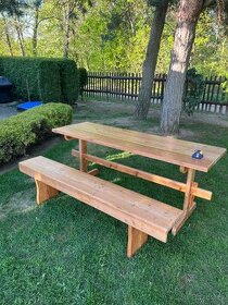 Zahradní nábytek dřevěný - 1