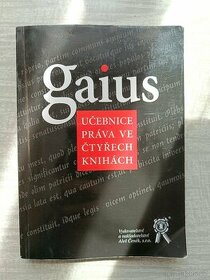 Právnická učebnice GAIUS - Římské právo