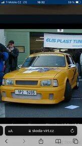 Tuning maska Škoda 120