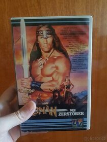 Predám VHS Ničitel Conan v nemeckom jazyku