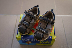 Chlapecké sandálky šedo-modré, zn. Protetika, vel. 22