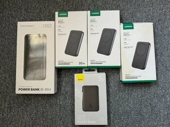 Powerbanky Ugreen, Baseus, INIU