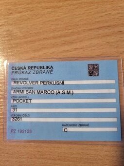 PERKUSNÍ REVOLVER ráže 31