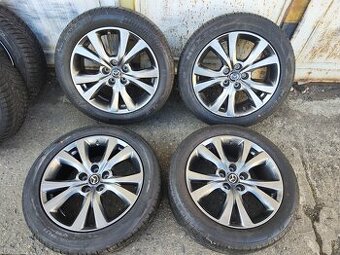 18"letní alu sada 5x114 origo Mazda CX30 CX5 215/55 TPMS