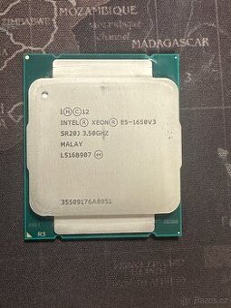 Intel Xeon E5-1650V3@3,5GHz