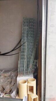 Drátěné elektro žlaby a komínové roury