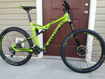 Celoodpružené horské kolo Cannondale Habit 4 Lefty