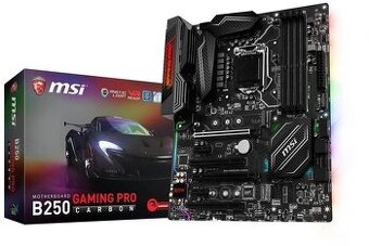 MSI B250 GAMING PRO CARBON
