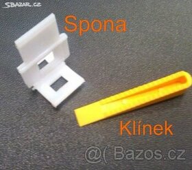 Nivelační klínky a spony SAP2 pro pokládku dlažby
- 1
