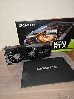 Grafická karta herní Gigabyte Gaming OC RTX 3070 8GB ZÁRUKA