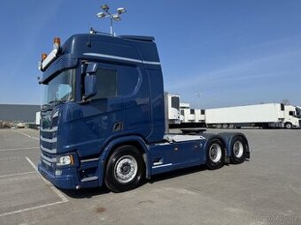 Scania R 730 - 6x4 – Tahač + Sklápěcí hydraulika - Souprava