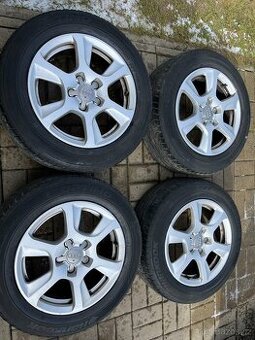4x alu disky 5x112 R16, letní pneu
