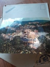 gramofonova deska  1962 - pohlednice
