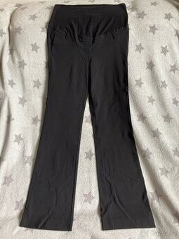 Černé těhotenské kalhoty H&M MAMA vel. 42