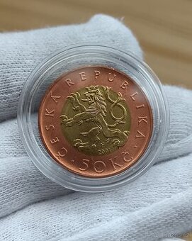 50kč 2001 vzácný ročník jen pro sady.. UNC