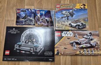 LEGO sety 76218, 77012, 75342, 75352