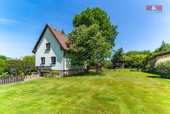 Prodej rodinného domu, pozemek 857m² v Pomezí nad Ohří
