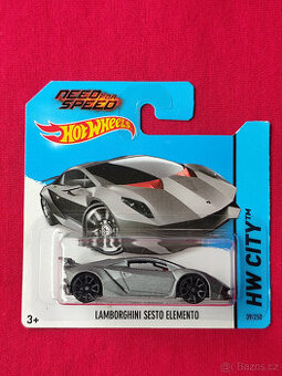 Hot Wheels - Sesto Elemento krátká karta