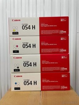Nová sada tonerů Canon CRG-054H(4 kusy) - 1