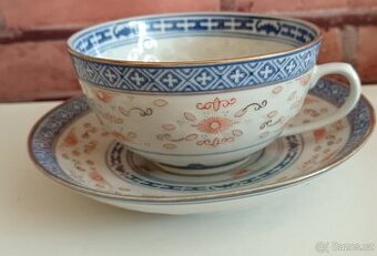 čínský rýžový porcelán