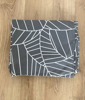 Povlečení na dvoulůžko PAULA perkál 200x220 bílá/šedá Jysk