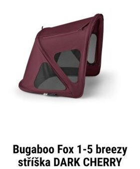 Nová letní stříška breezy Bugaboo Fox
