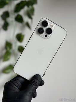 iPhone 13 Pro 256GB stříbrný - 100% baterie