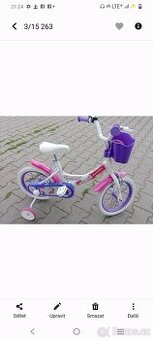 Dětské kolo,velmi dobrý stav,málo použité