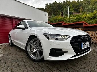 Audi A7 3.0 55 TFSI S-Line 250kw – luxusní výbava, plná serv